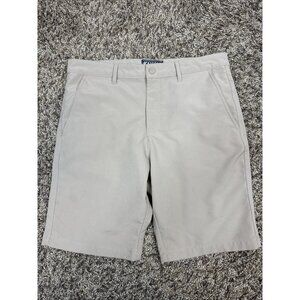 Kyodan Outdoor Shorts 32 Khaki Stretch Performance Hiking Casual 9”